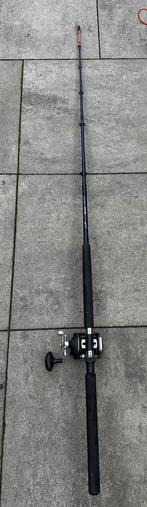 Karper/zeehengel/paraplu/leefnetten, Ophalen, Gebruikt, Werphengel