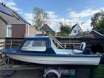 Mooie placom kajuitboot met trailer, Watersport en Boten, Ophalen of Verzenden