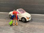 Playmobil witte cabrio auto, Kinderen en Baby's, Speelgoed | Playmobil, Ophalen of Verzenden, Gebruikt, Complete set