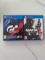 Grand Turismo 7 & Mafia 3 - PS4 Games ps5 werken, Spelcomputers en Games, Games | Pc, Ophalen, Online, 1 speler, Racen en Vliegen