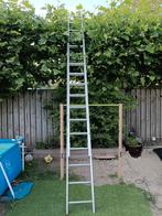 Uitschuif ladder 2-delig, Ophalen, Gebruikt, 4 meter of meer