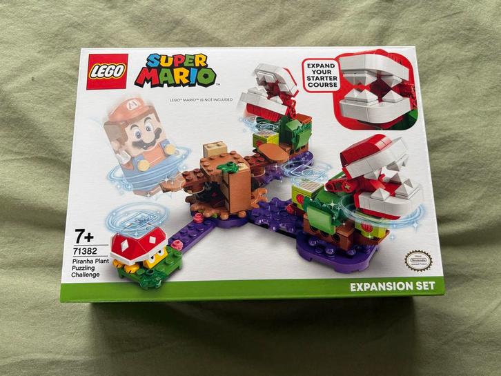 Nieuw-Sealed Lego Super Mario 71382 Piranha Plant, Kinderen en Baby's, Speelgoed | Duplo en Lego, Nieuw, Lego, Complete set, Ophalen of Verzenden