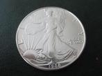 Amerika 1 dollar 1988 Silver Eagle oz zilver, Verzenden, Noord-Amerika, Losse munt, Zilver