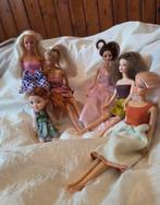 Leuke set met 6 barbie poppen, Kinderen en Baby's, Ophalen of Verzenden, Zo goed als nieuw, Barbie