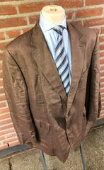 Nieuw Scabal 100% Linnen blazer/ jasje op maat XXL, Ophalen of Verzenden, Nieuw, Overige maten, Bruin