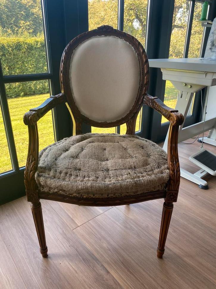 Meubels stofferen- boten en campers stofferen ook mogelijk, Antiek en Kunst, Antiek | Meubels | Stoelen en Banken, Ophalen