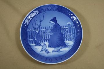 Royal Copenhagen kerstbord 1955 beschikbaar voor biedingen