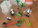 Playmobil panda verzorgster city life 70105, Ophalen, Zo goed als nieuw, Complete set