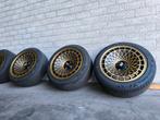 M Technica Turbo 4x100 16inch Golf  BMW E30, 16 inch, Nieuw, Ophalen of Verzenden, Band(en)