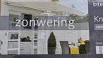 Zonwering Knikarmscherm overkapping terrasscherm Nieuw!!, Tuin en Terras, Zonneschermen, Ophalen, Nieuw, Knikarmscherm