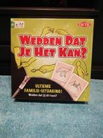 Wedden dat je het kan? Bordspel (nieuw), Hobby en Vrije tijd, Gezelschapsspellen | Bordspellen, Een of twee spelers, Ophalen of Verzenden