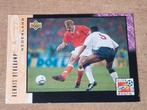 Panini Upperdeck WK 1994 Dennis Bergkamp, Verzamelen, Sportartikelen en Voetbal, Ophalen of Verzenden, Zo goed als nieuw, Buitenlandse clubs