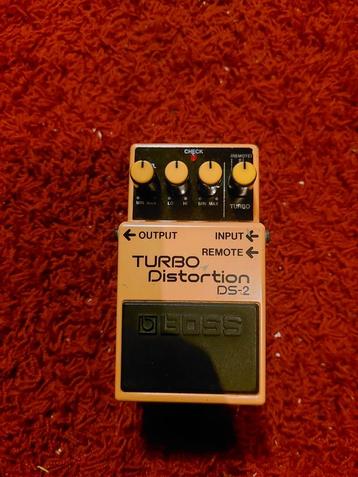 Boss DS-2 Turbo Distortion pedaal beschikbaar voor biedingen