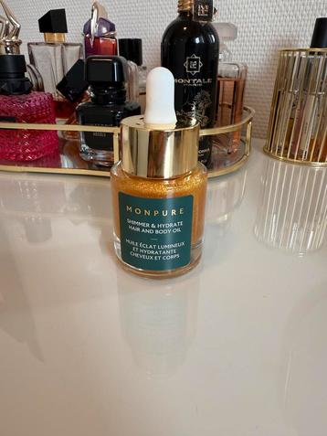 Monpure Haar & Body Olie - Shimmer & Hydrate beschikbaar voor biedingen