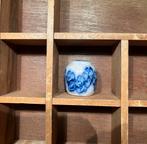 Letterbak mini delfts blauw potje 3,5 cm hoog, Ophalen of Verzenden, Zo goed als nieuw