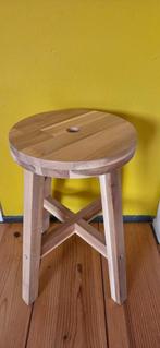 Ikea Skogsta krukje hout 45 CM, Huis en Inrichting, Krukjes, Ophalen, Zo goed als nieuw, Hout