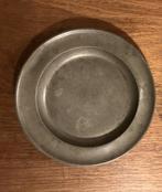 Tinnen bord I. B. Finck Engli Blockzinn +/- 1850, Ophalen of Verzenden