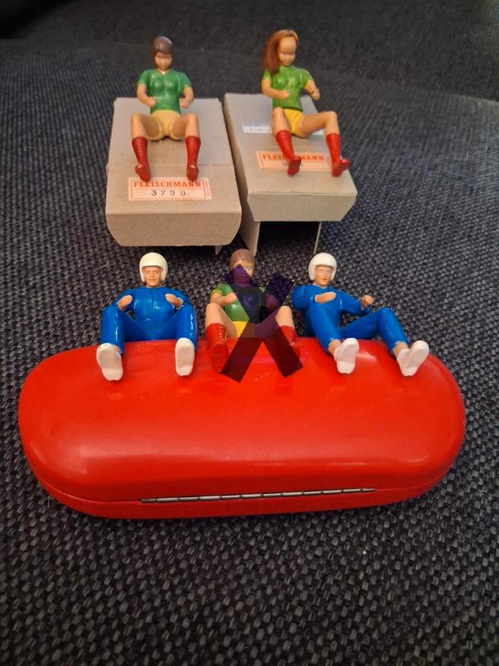 Fleischmann. Auto Rallye Go-Cart. Bestuurders., Kinderen en Baby's, Speelgoed | Racebanen, Zo goed als nieuw, Elektrisch, Fleischmann