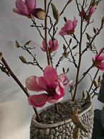 vaas met kunstbloemen, Ophalen, Zo goed als nieuw