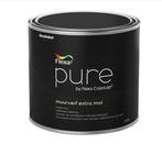 Muurverf/Krijtverf- Pure by Flexa - 0,5/1/2,5/5L -ELKE KLEUR, Doe-het-zelf en Verbouw, Verf, Beits en Lak, Overige kleuren, Nieuw