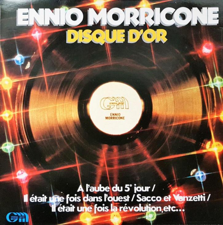 lp,Ennio Morricone – Disque D'or, Cd's en Dvd's, Vinyl | Filmmuziek en Soundtracks, Gebruikt, 12 inch, Ophalen of Verzenden