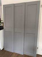 Pax deuren (3) Grimo grijs 50 x 195 cm als nieuw, Huis en Inrichting, Kasten | Kledingkasten, Ophalen, Zo goed als nieuw, 50 tot 100 cm
