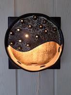 Vintage Keramieken Wandlamp (Brutalist style - West Germany), Huis en Inrichting, Lampen | Wandlampen, Ophalen, Gebruikt, Overige materialen