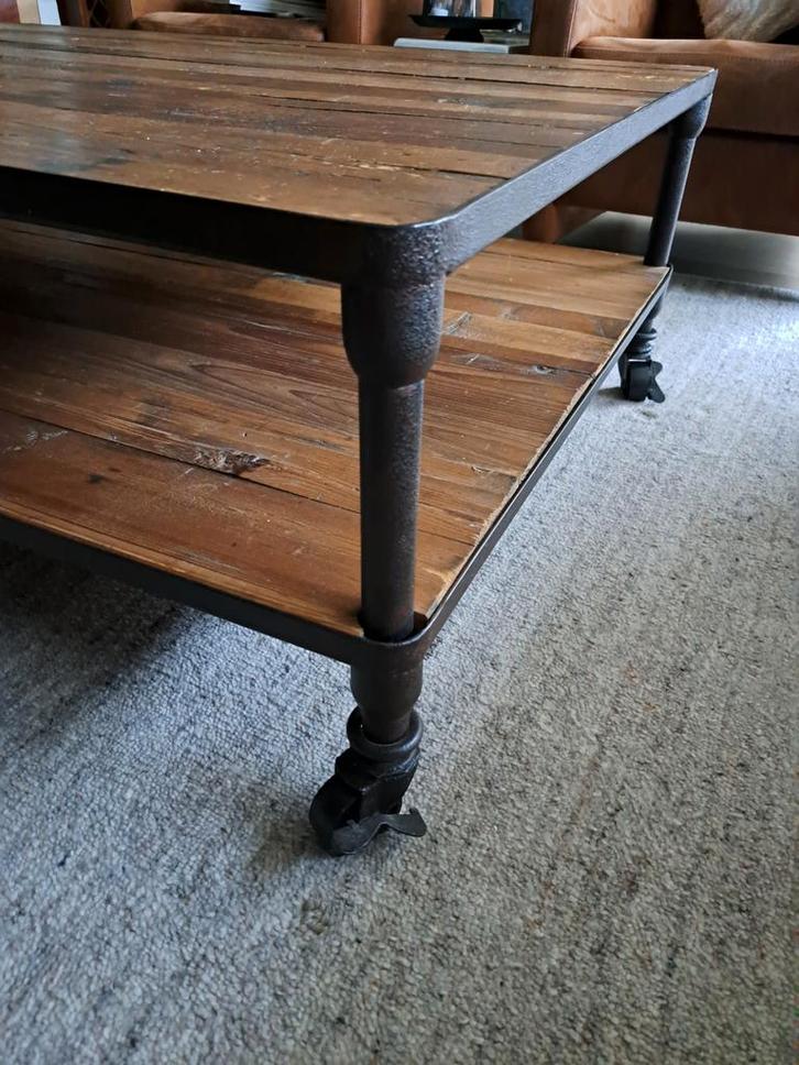 Salontafel, Huis en Inrichting, Tafels | Salontafels, Minder dan 50 cm, 50 tot 100 cm, 100 tot 150 cm, Rechthoekig, Ophalen