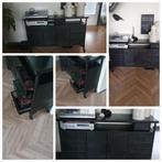New vintage lade kast van Rootsman, Ophalen, Gebruikt, 100 tot 150 cm, Vintage