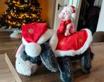 Disney Kerst Pluche met Iejoor en Knorretje, Ophalen of Verzenden, Zo goed als nieuw, Overige typen