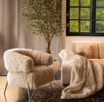 Prachtige fauteuil van PTMD met gratis plaid twv €185, Ophalen of Verzenden, Nieuw