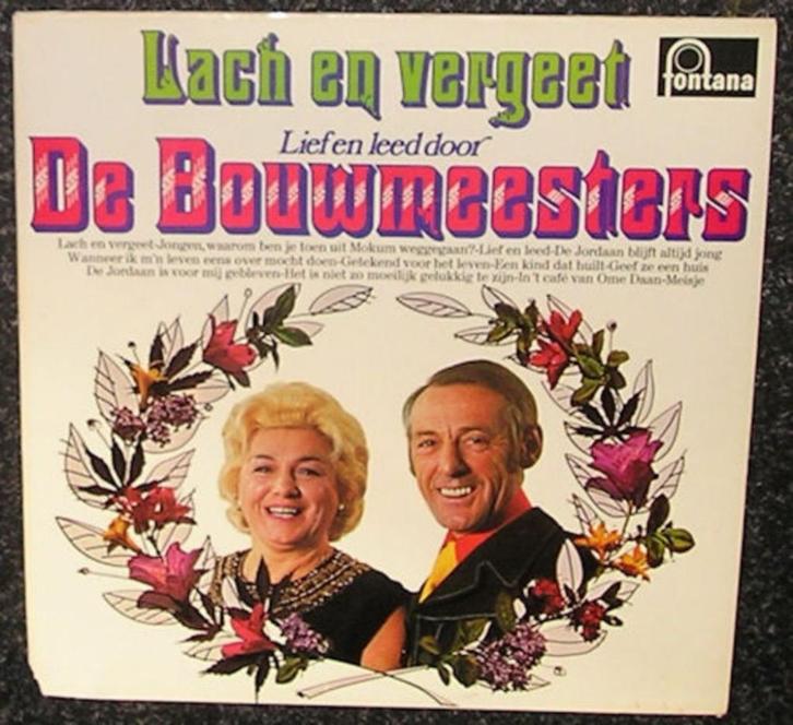 De Bouwmeesters – Lach en Vergeet 1973 LP1469, Cd's en Dvd's, Vinyl | Overige Vinyl, Overige formaten, Ophalen of Verzenden