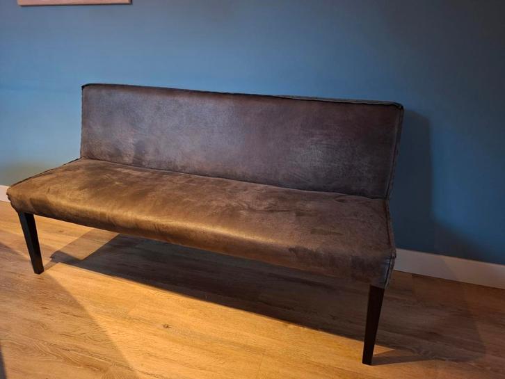 eettafelbank eetkamerbank (grijs), Huis en Inrichting, Banken | Sofa's en Chaises Longues, Gebruikt, 75 tot 100 cm, Ophalen of Verzenden