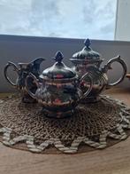 WMF Verzilverd Porselein Set - Zo Goed Als Nieuw!, Antiek en Kunst, Ophalen of Verzenden, Zilver