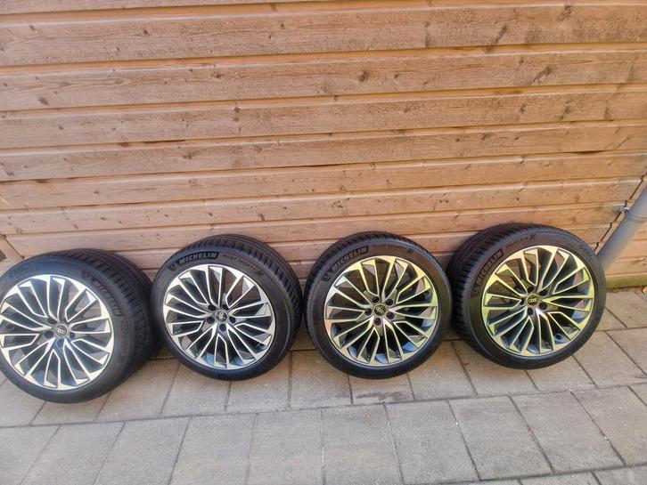 Originele Audi A6 A7  S6 C8 4K S-Line 19 inch velgen, Auto-onderdelen, Banden en Velgen, Banden en Velgen, Zomerbanden, 19 inch