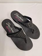 Skechers vinyasa slippers flip flaps maat 40, Ophalen of Verzenden, Zo goed als nieuw, Zwart, Sneakers of Gympen