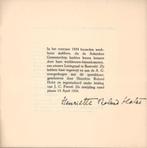Bentveld ~ Arb. Gemeensch. Woodbrookers ~ Henriette R. Holst, Verzenden, 20e eeuw of later, Gelezen
