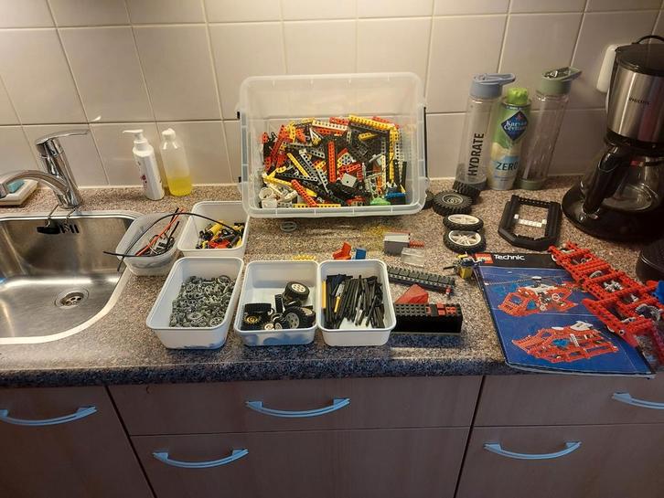 Vintage LEGO Technic Onderdelen, Kinderen en Baby's, Speelgoed | Duplo en Lego, Gebruikt, Ophalen of Verzenden