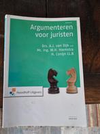 Argumenteren voor Juristen - Drs. A.J. van Dijk, Drs. A.J. van Dijk, Zo goed als nieuw, Gamma, HBO