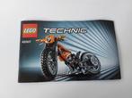 Lego Technic 42007 Moto Cross Bike / crossmotor, Ophalen of Verzenden, Zo goed als nieuw, Complete set, Lego