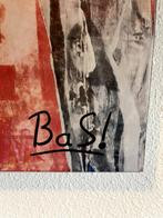 BAS | Texted Girl, Antiek en Kunst, Kunst | Schilderijen | Modern, Ophalen