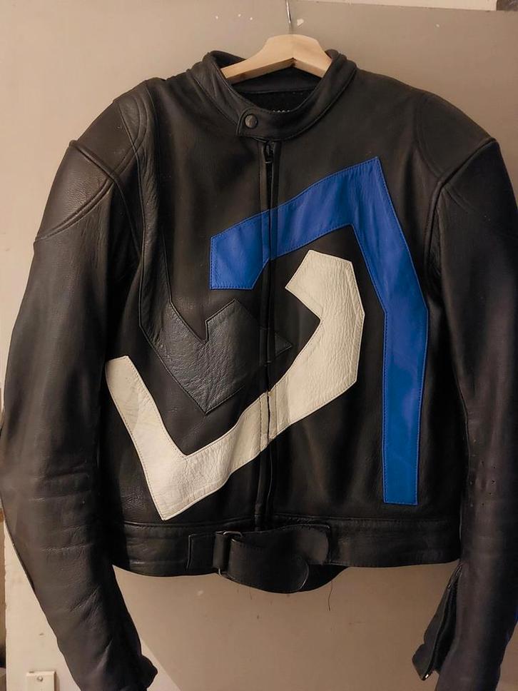 Leren Motorjas en Broek - Akito/Difi, Motoren, Kleding | Motorkleding, Broek | leer, Heren, Tweedehands, Ophalen of Verzenden