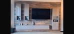 Wandmeubel tv kast taupe, Huis en Inrichting, Ophalen, Gebruikt, Overige materialen, 100 tot 150 cm