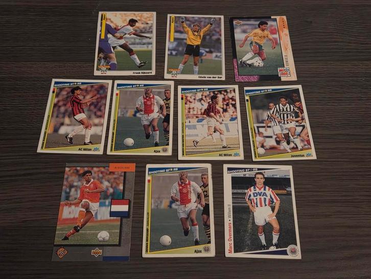 Voetbal plaatjes/ trading cards, Verzamelen, Sportartikelen en Voetbal, Gebruikt, Poster, Plaatje of Sticker, Buitenlandse clubs