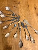 Verzameling Zilveren Souvenir Lepels, Ophalen