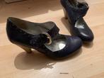Blauwe hakken schoenen. 38, Kleding | Dames, Schoenen, Nieuw, Blauw, Ophalen of Verzenden, Schoenen met lage hakken