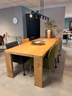 -SERA Collectie- wagon eettafel, Ophalen, Eikenhout, 50 tot 100 cm, Rechthoekig