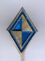 BORGWARD blauw op zilverkleurig auto speldje ( A_123a ), Verzamelen, Speldjes, Pins en Buttons, Verzenden, Zo goed als nieuw, Transport