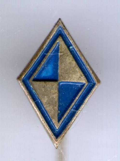 BORGWARD blauw op zilverkleurig auto speldje ( A_123a ), Verzamelen, Speldjes, Pins en Buttons, Zo goed als nieuw, Speldje of Pin