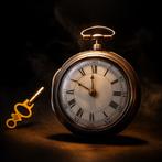 18e eeuws zakhorloge John Oakley, Londen, Antiek en Kunst, Antiek | Klokken, Ophalen of Verzenden